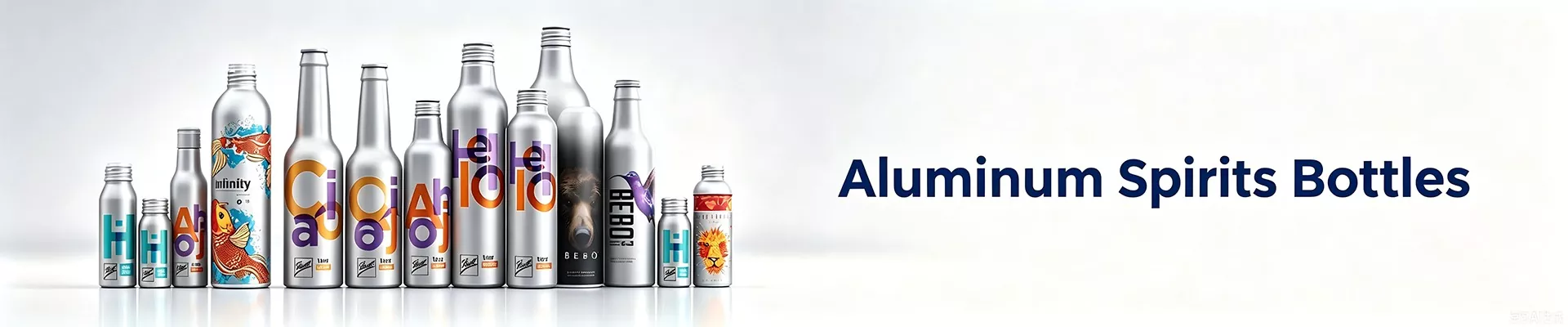 Spritflaskor i aluminium
