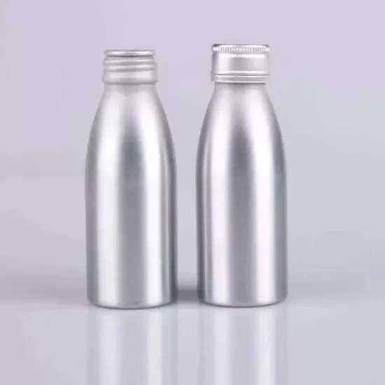 100 ml mini spritflaska i aluminium för ressprit